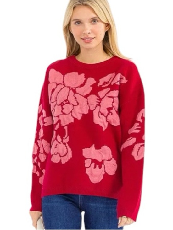 entro Sweaters - 717: ENTRO NWT SWEATER WINE (H17)